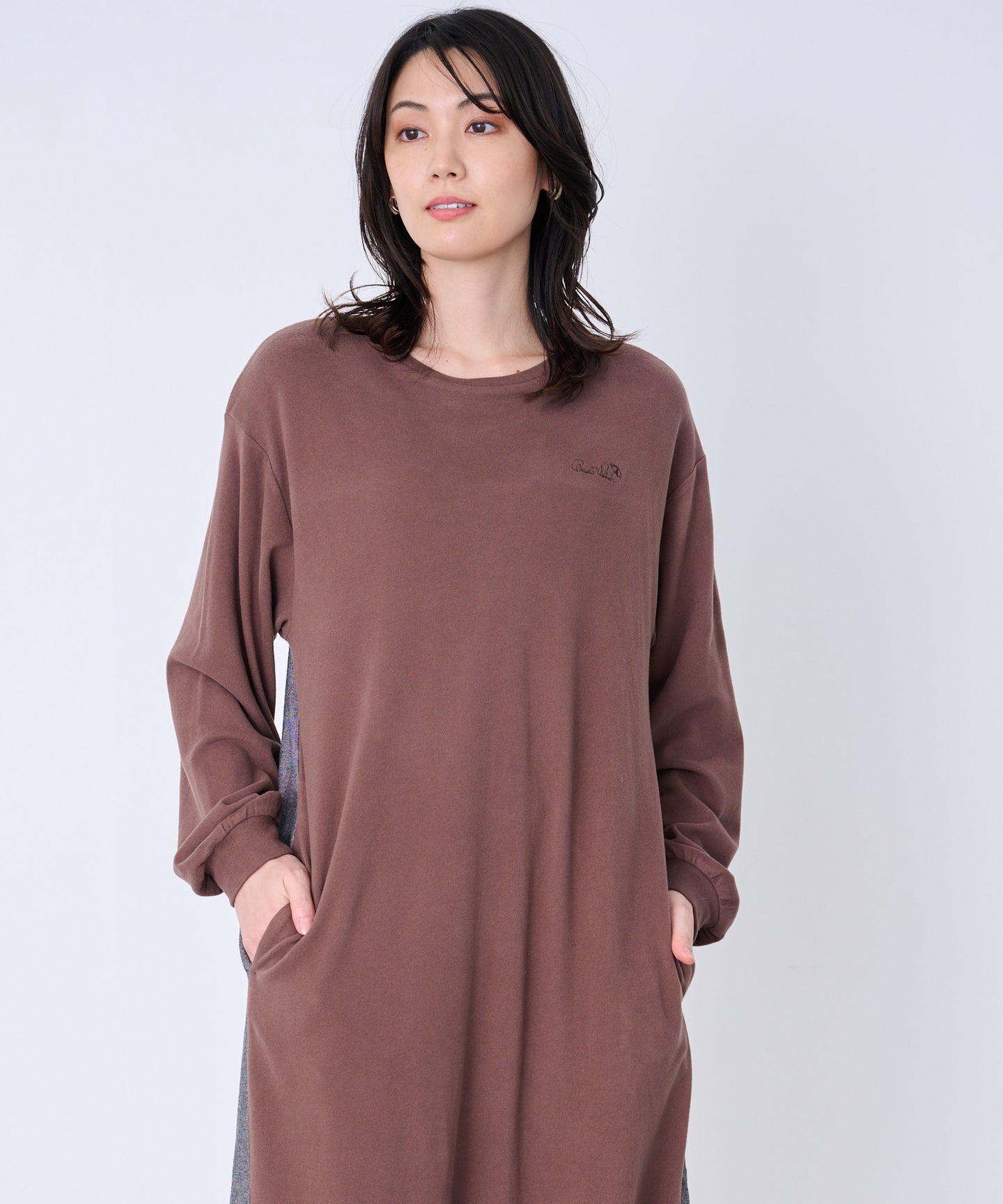 Arnold Palmer マシュマロ天竺 ドッキングワンピース